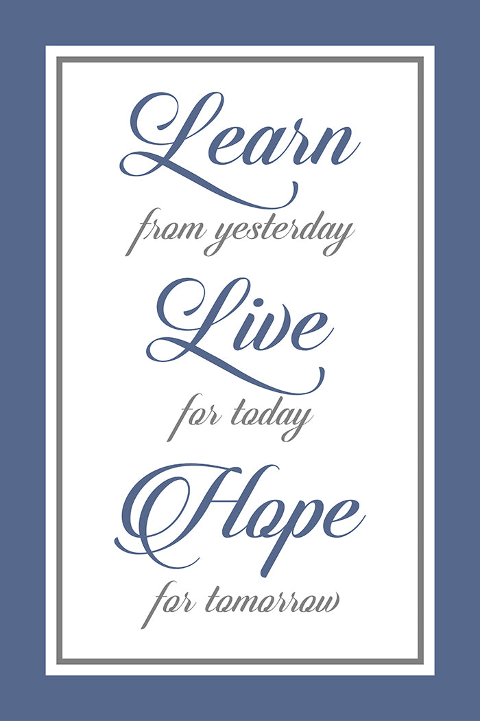 Live for today