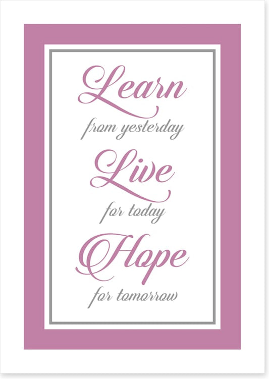 Live for today