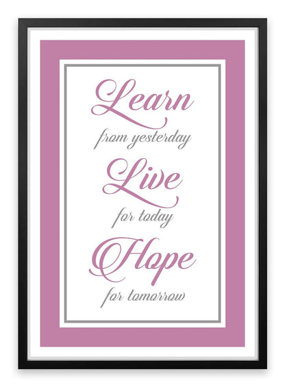 Live for today