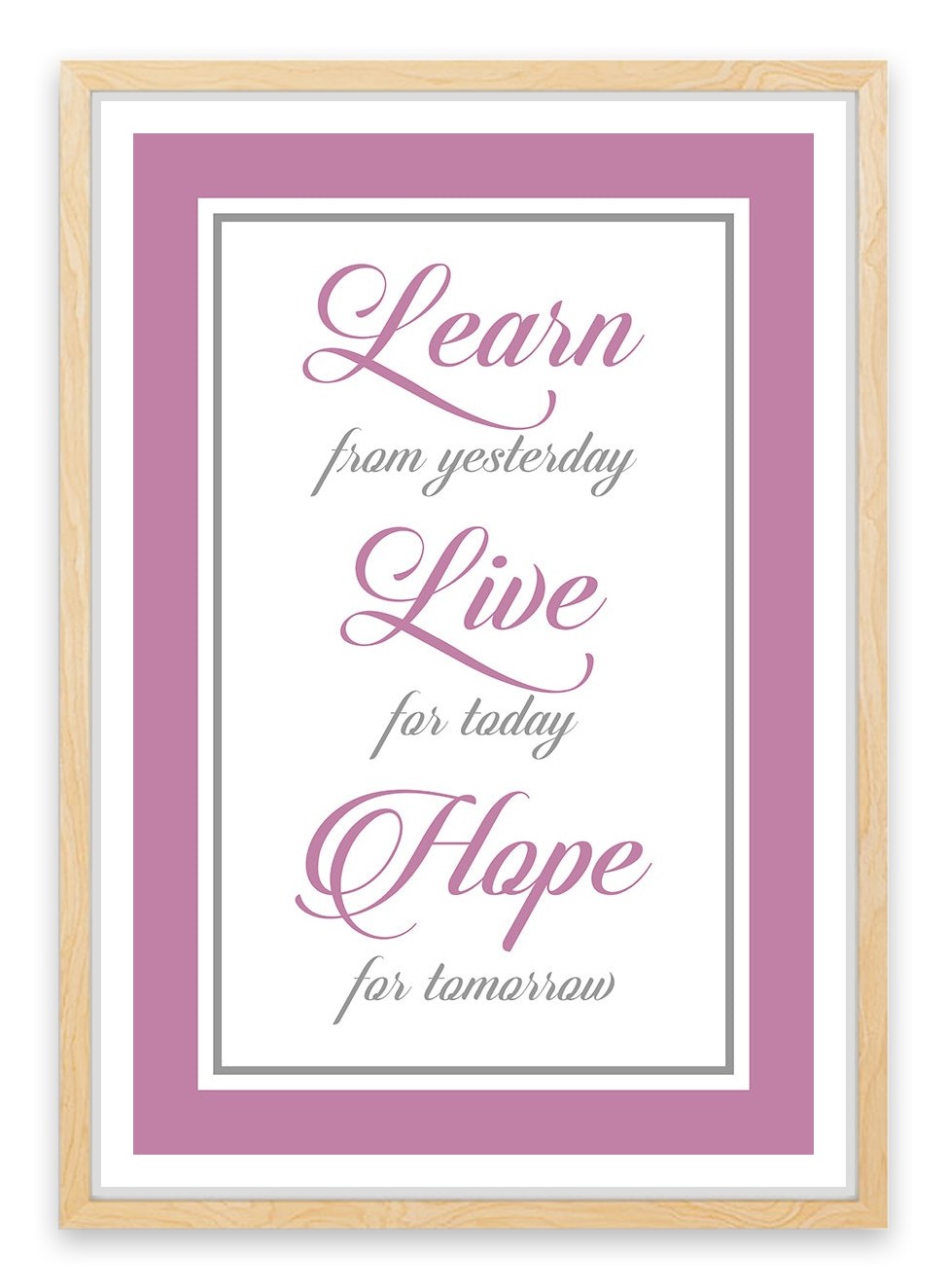 Live for today