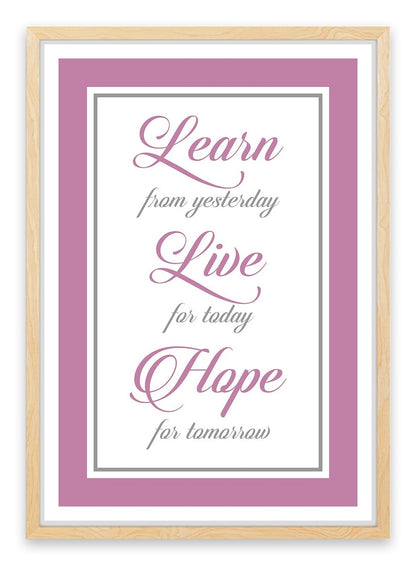 Live for today