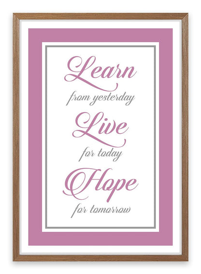 Live for today