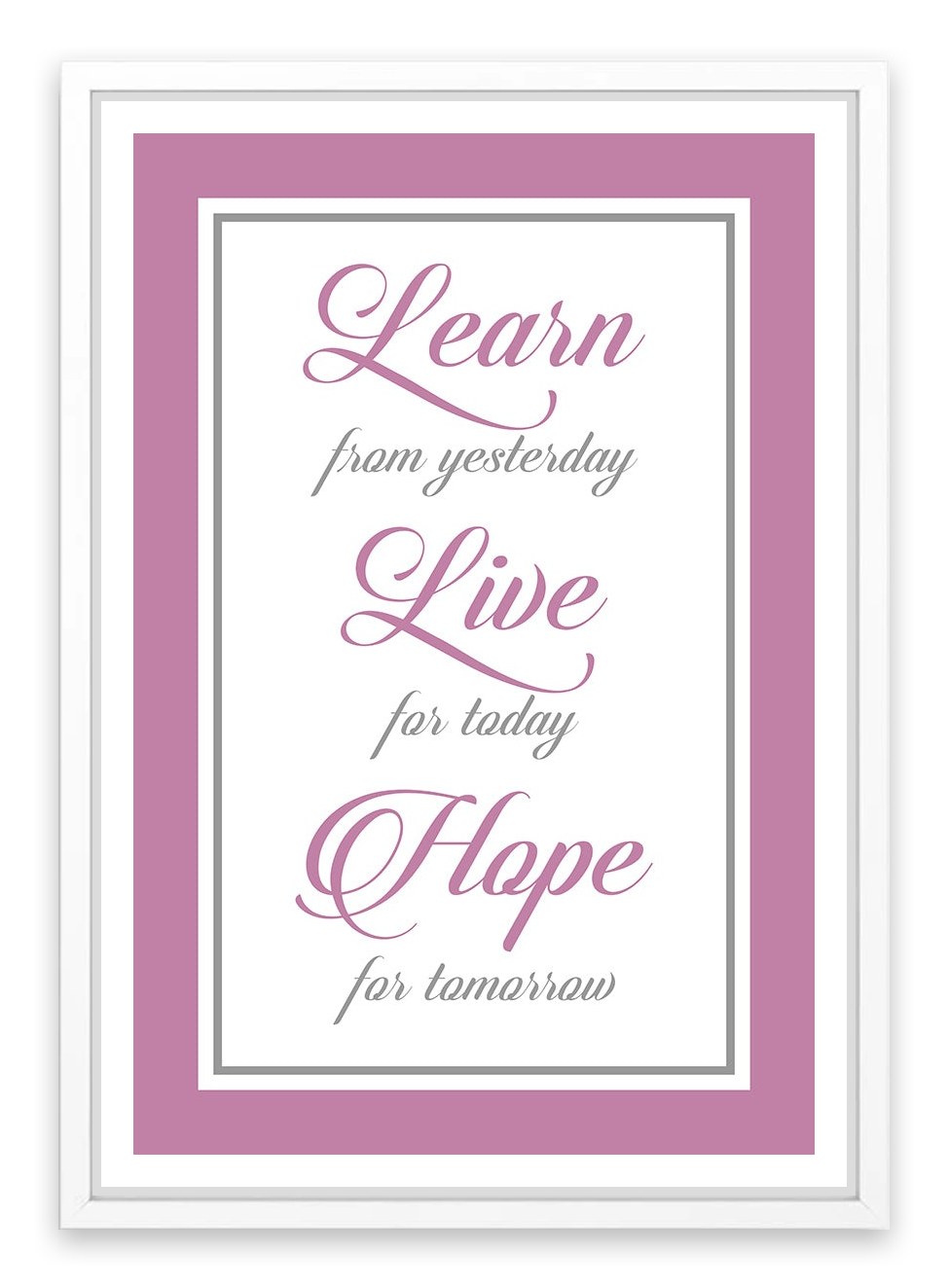 Live for today