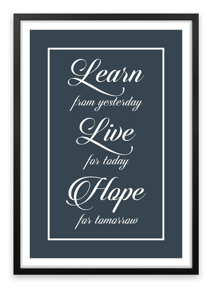 Live for today