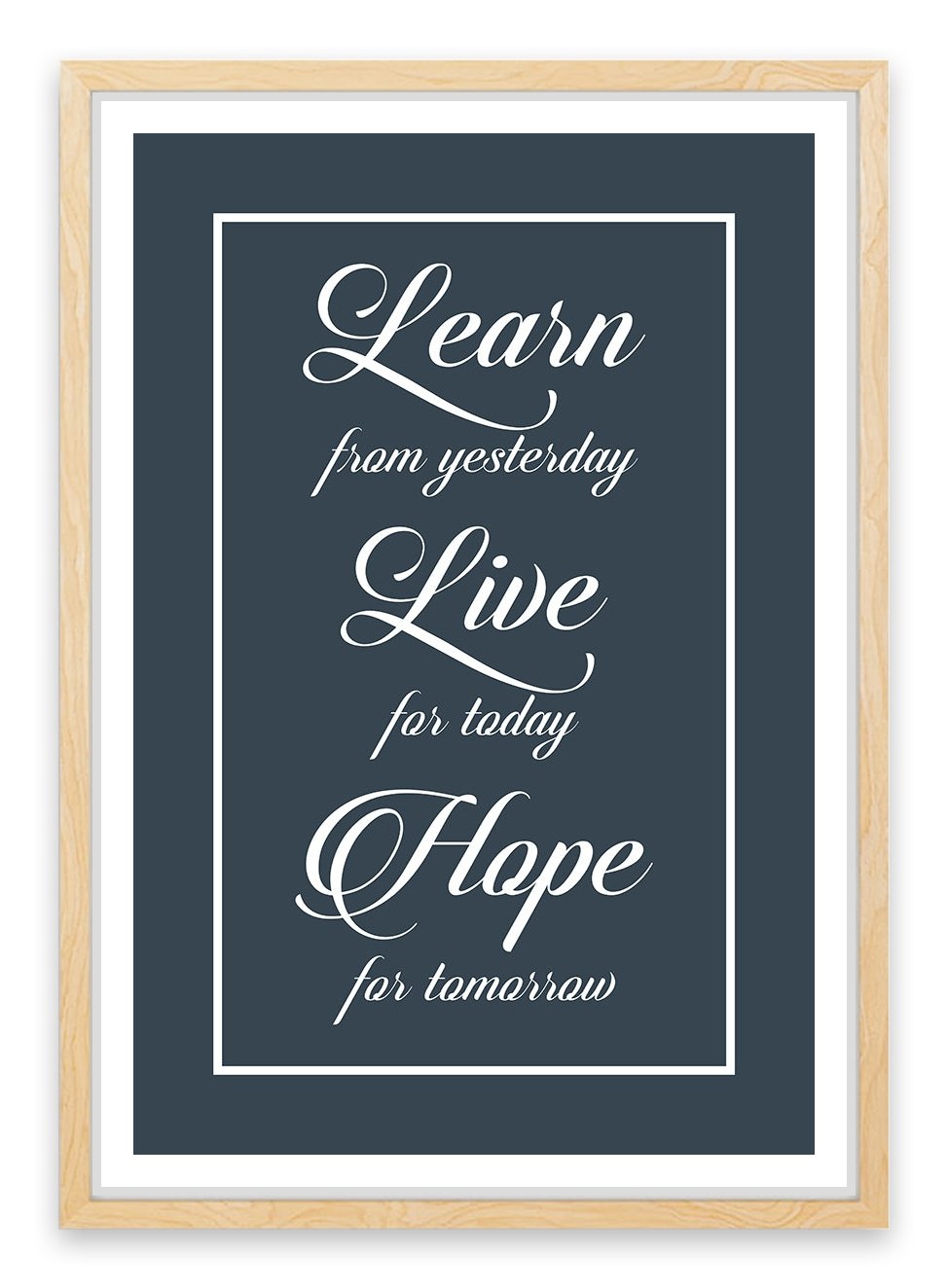 Live for today