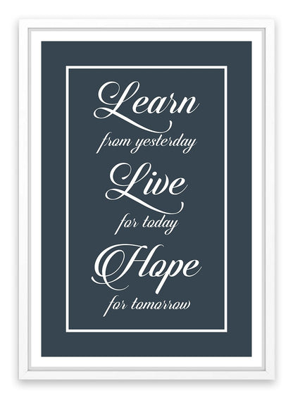 Live for today