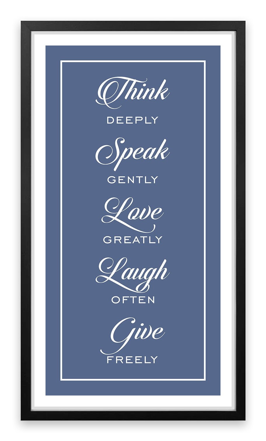Give freely