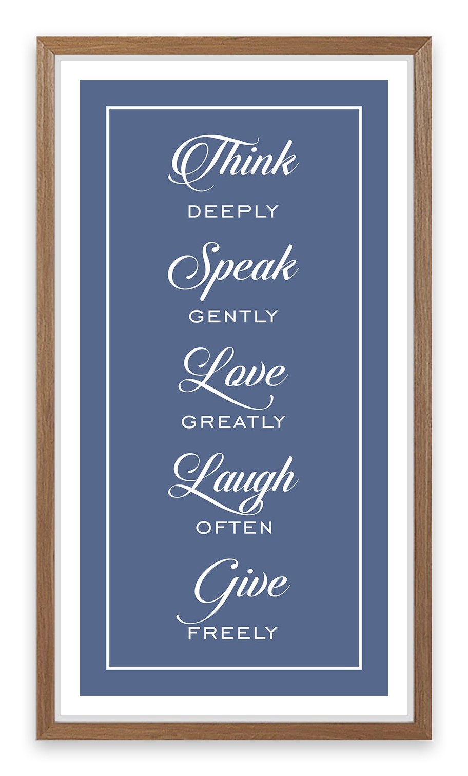 Give freely