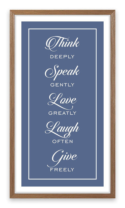 Give freely