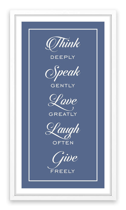 Give freely