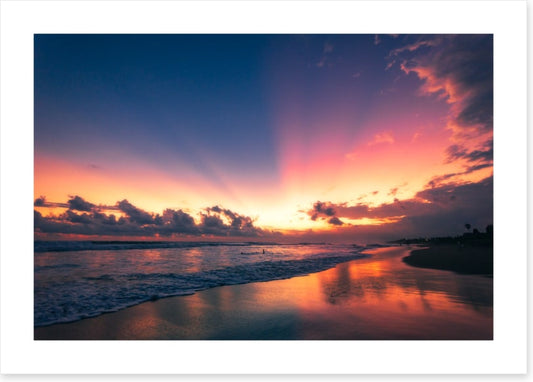 Soft Bali sunset
