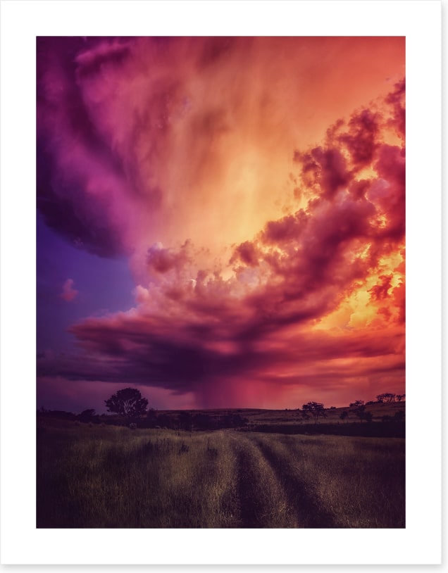 The orange storm