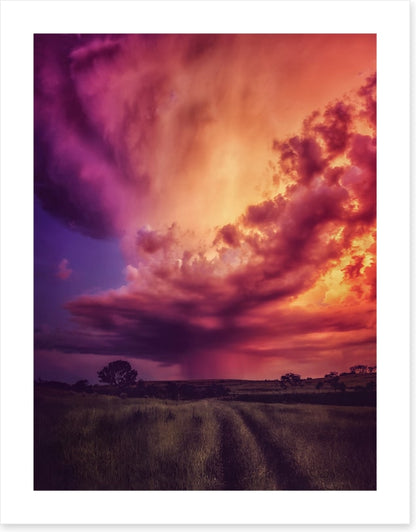 The orange storm