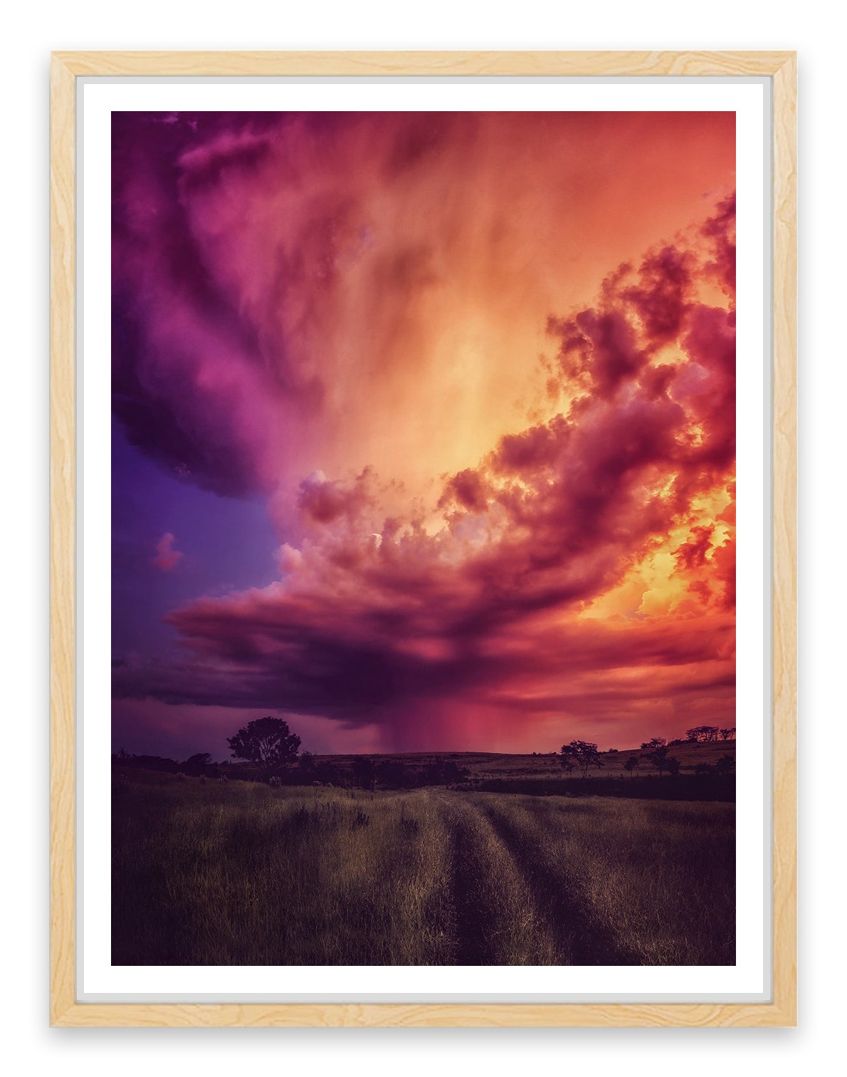 The orange storm