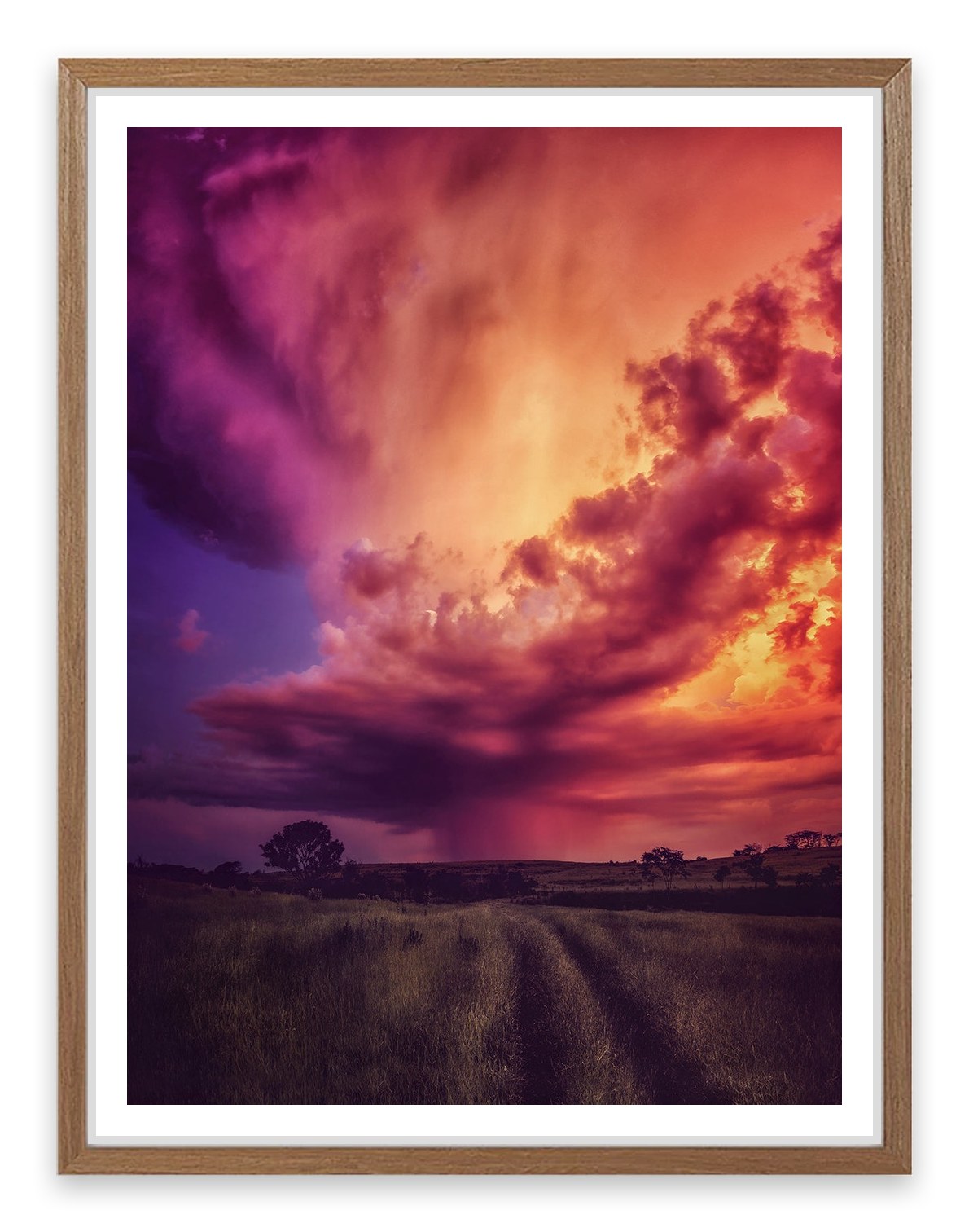 The orange storm