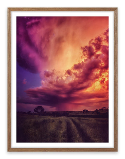 The orange storm