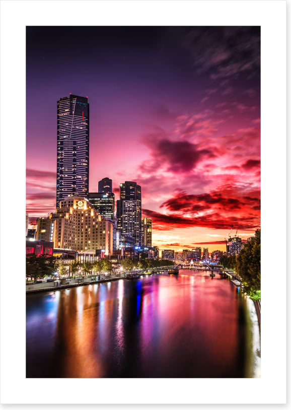 Princess Bridge sunset