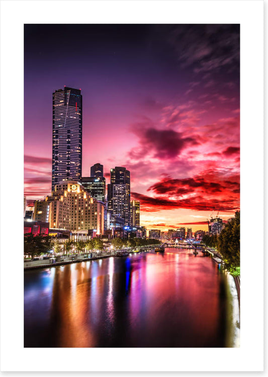 Princess Bridge sunset