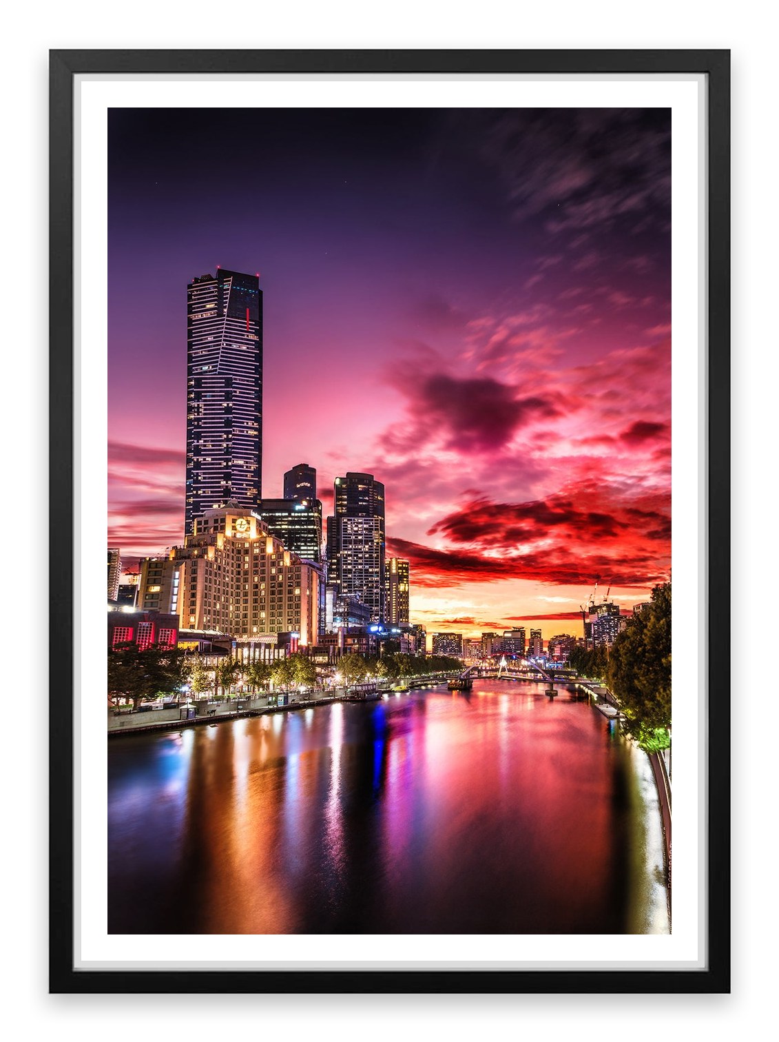 Princess Bridge sunset