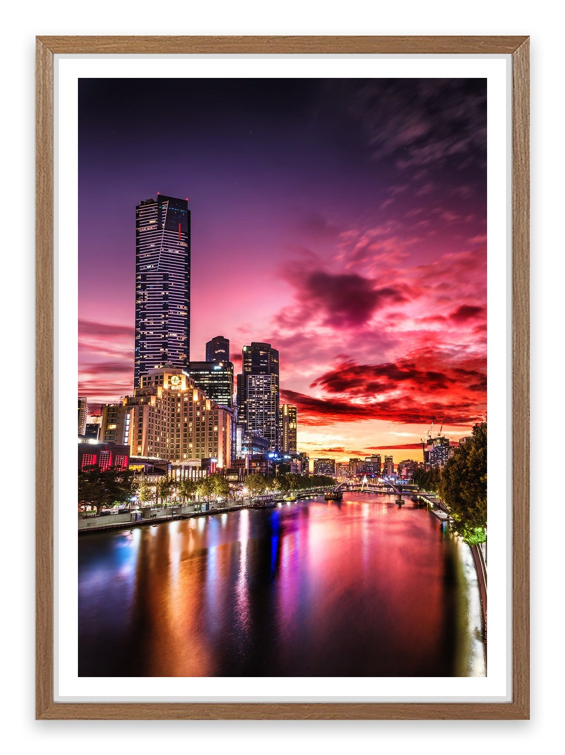 Princess Bridge sunset