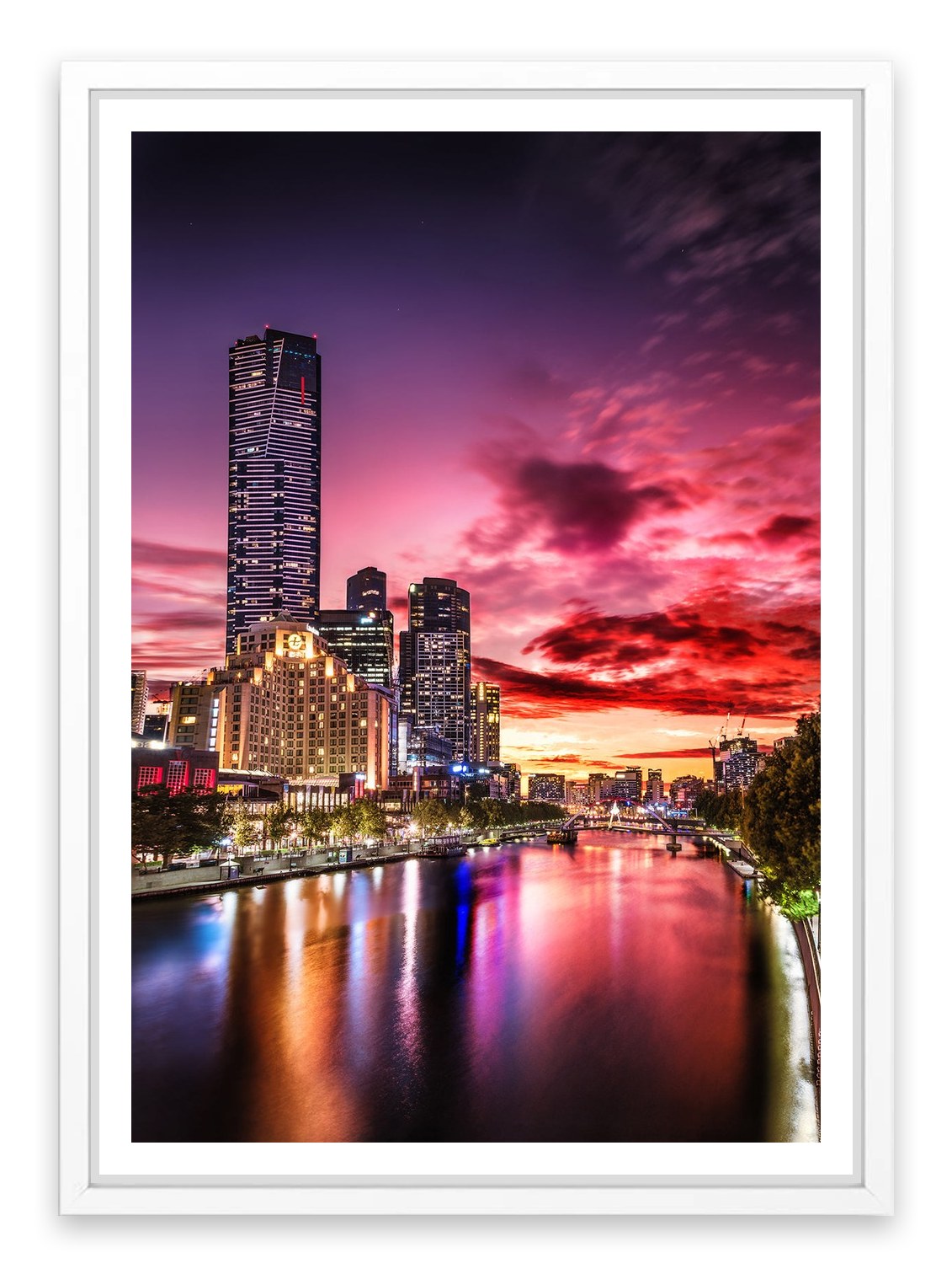 Princess Bridge sunset
