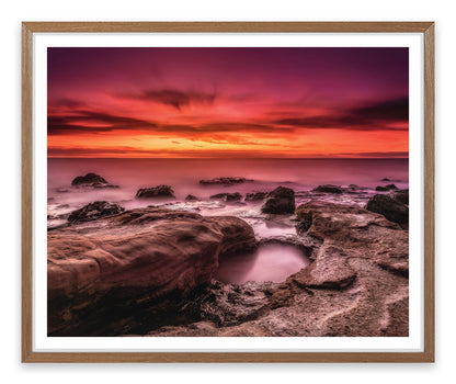 Burning skies at Black Rock