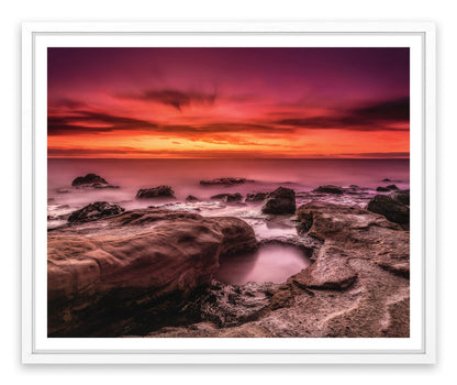 Burning skies at Black Rock