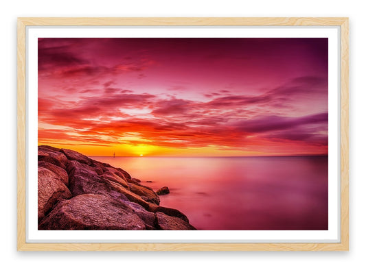 Carrum beach sunset