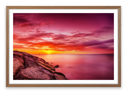 Carrum beach sunset