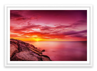 Carrum beach sunset