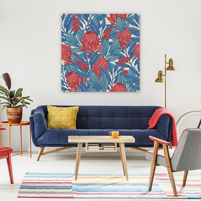 Vintage protea