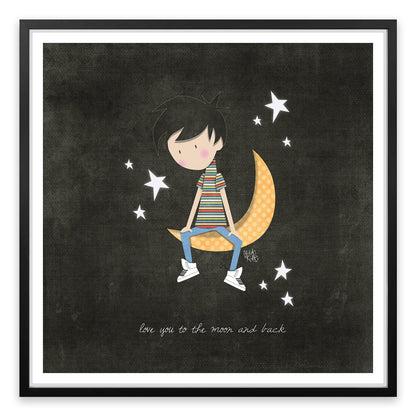 To the moon and back