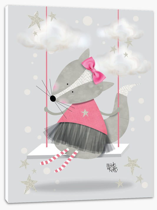 Pink fox swing