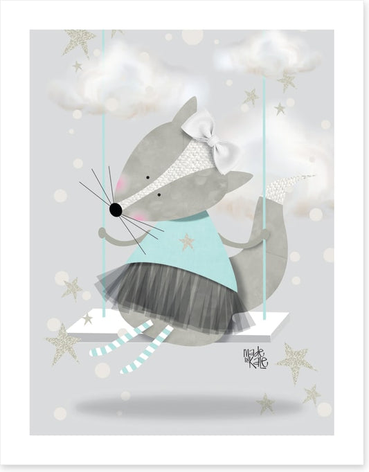 Blue fox swing