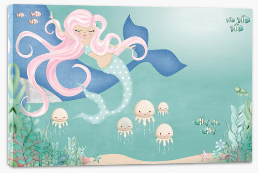 Mermaid and the whale