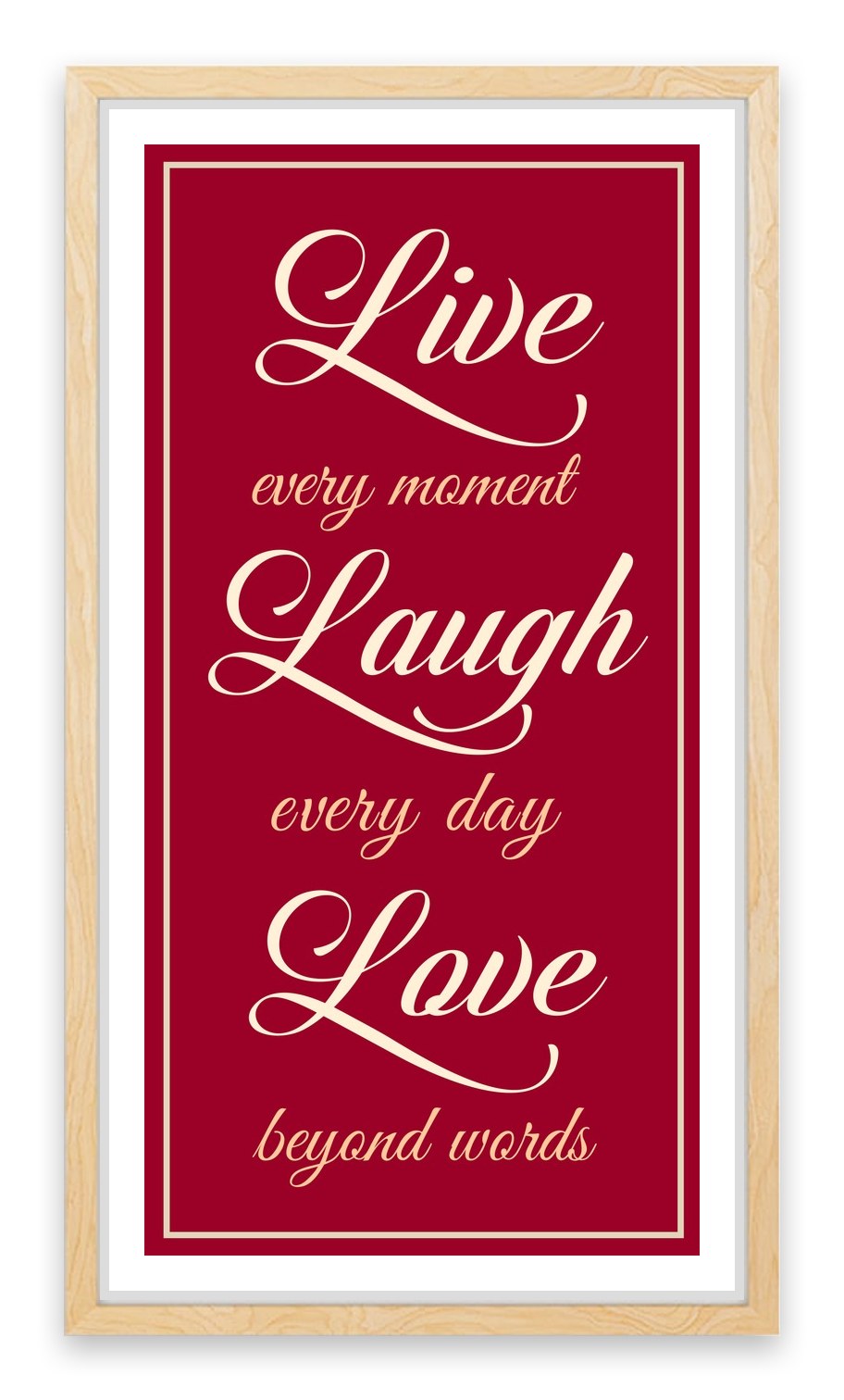 Live every moment