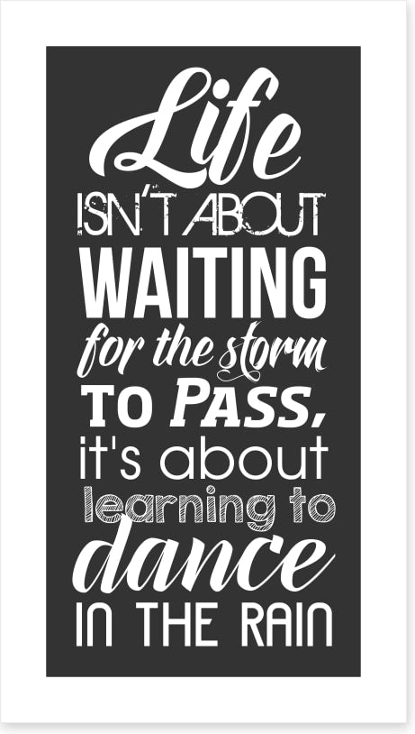 Dance in the rain