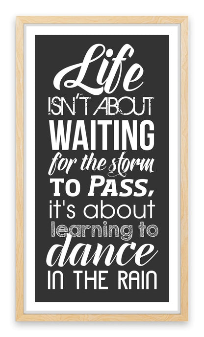 Dance in the rain