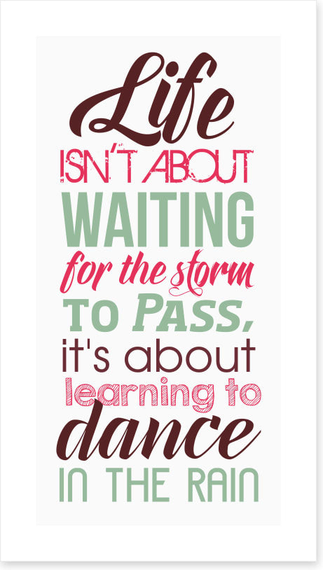 Dance in the rain