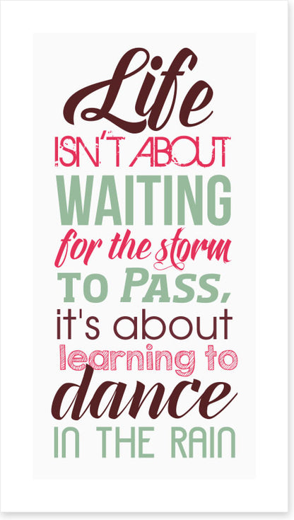 Dance in the rain