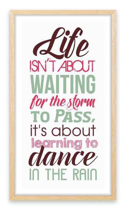 Dance in the rain