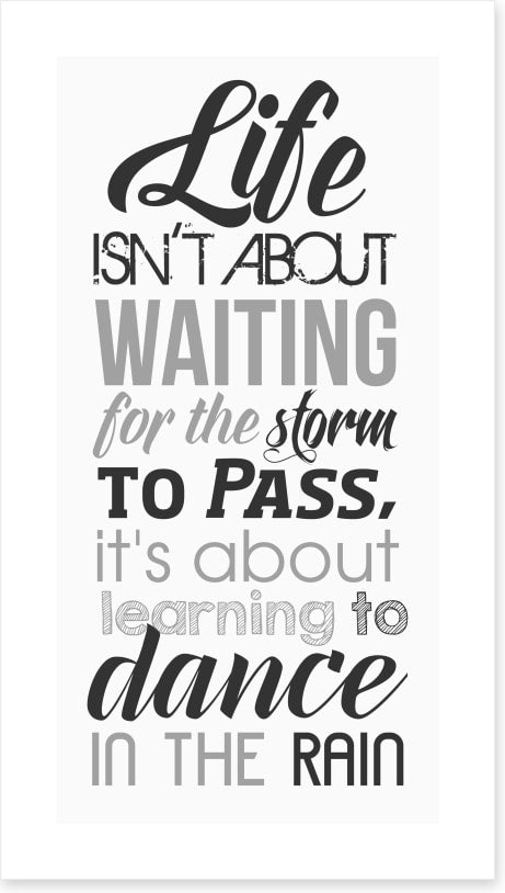 Dance in the rain