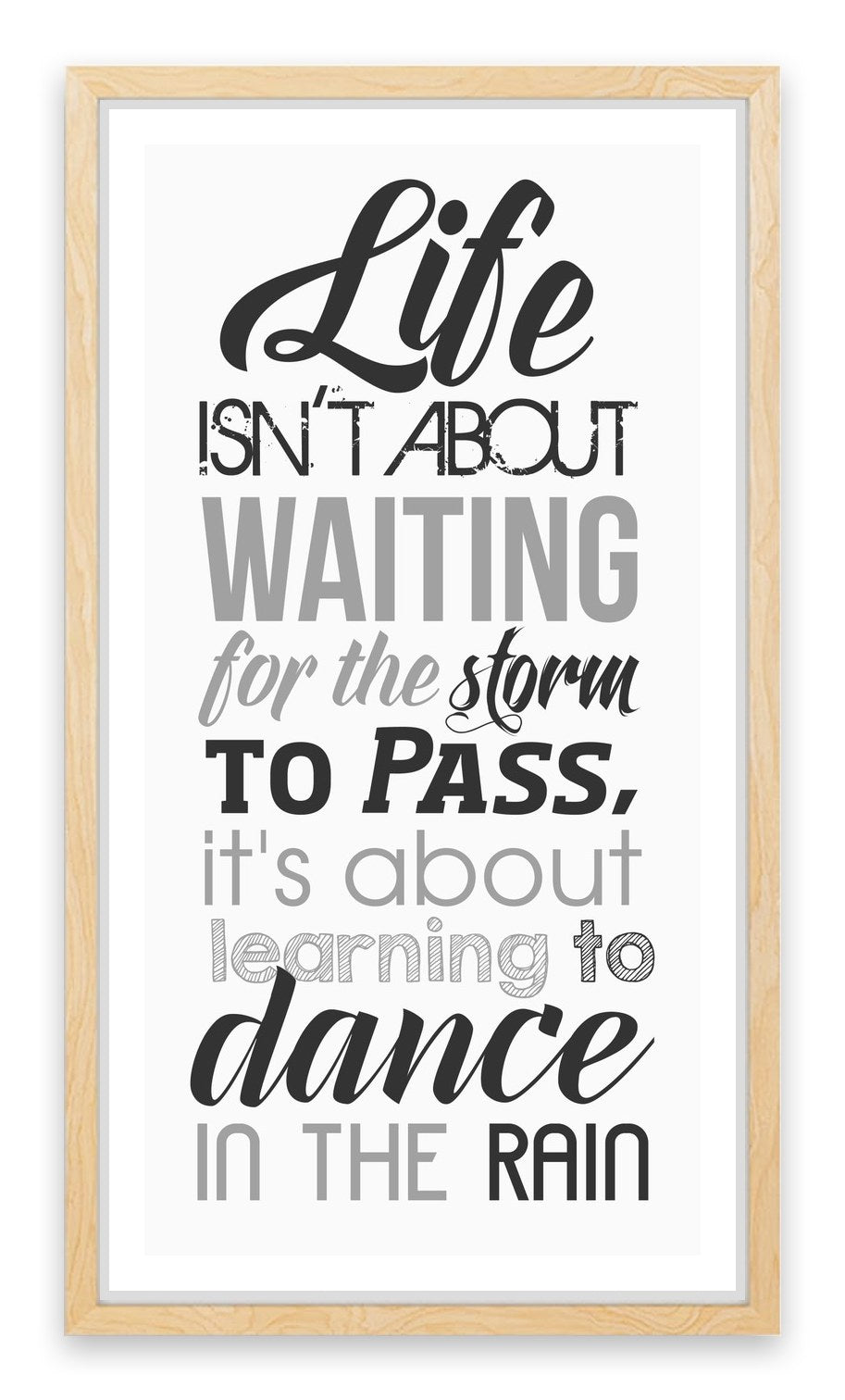 Dance in the rain