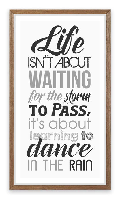 Dance in the rain