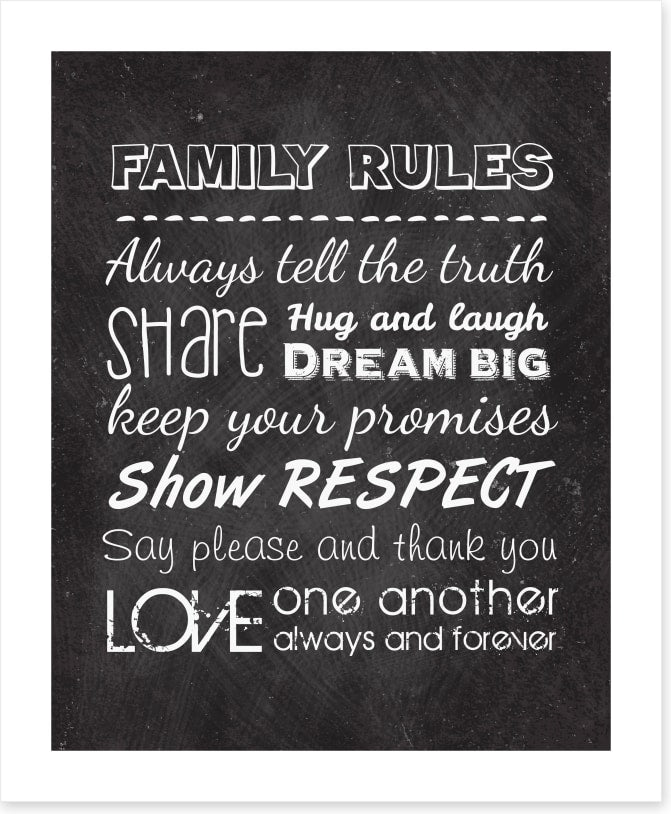 Family rules