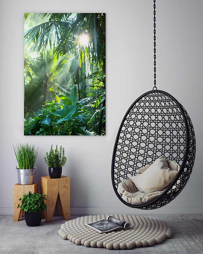 Deep in the jungle