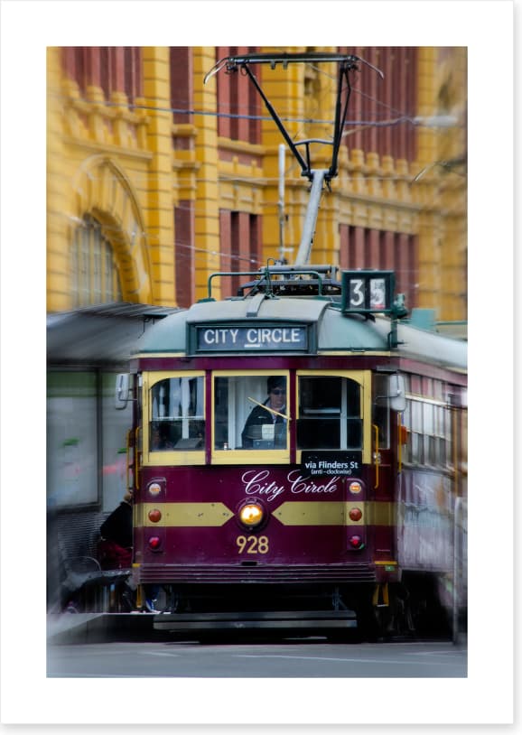 Flinders tram
