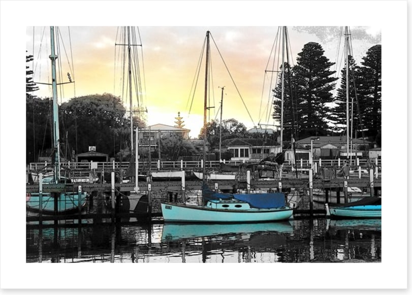 Port Fairy harbour