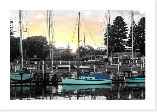 Port Fairy harbour