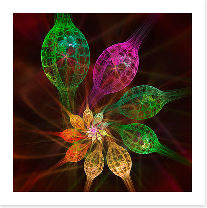 Crystal flowers